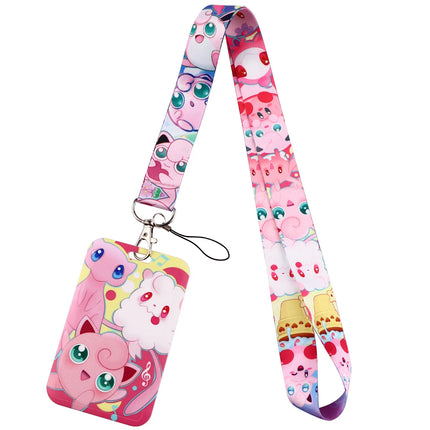 Cute Anime Credential Holder Cool Game Elf Lanyards for Key Neck Strap For Card Badge Gym Keyring Accessories Gifts for Friends