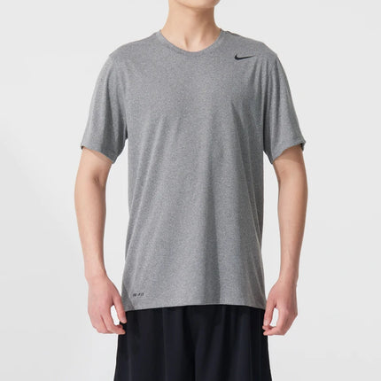 Nike T-Shirt Men's Loose Casual Sports Fitness Round Neck Comfortable Breathable Half-Sleeve Cotton Running Short-Sleeve