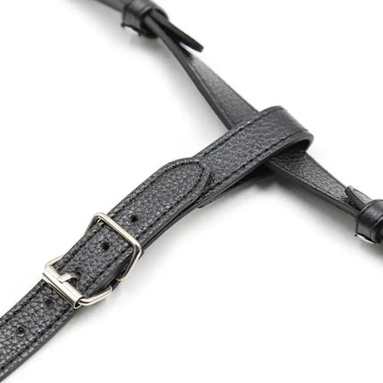 Amour NookBDSM Bondage,Sex Toys For Men Strap-on Butt Plug And Dildo Harness. Strapon Leather Chastity Panties
