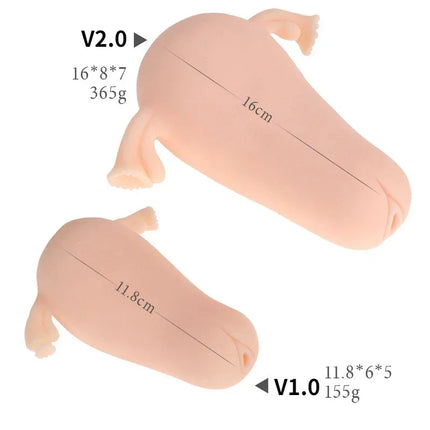 Male Masturbator Masturbation Penis Exercisers Realistic Uterus Inverted Mold with Realistic Hair Electric Peeable Sexy Toys성인용품