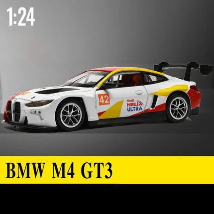1:24 BMW 7 Series i7 G70 Alloy Luxy Car Model Diecast Metal Pure Electric Vehicles Limousine Car Model Sound Light kids Toy Gift