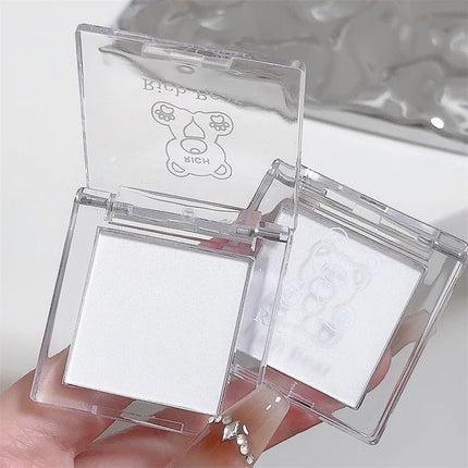 White Jade Color Eyeshadow Matte High Gloss Eyeshadow Makeup Palette Soft Brightening The Face Matte Velvet Eye Shadow Powder