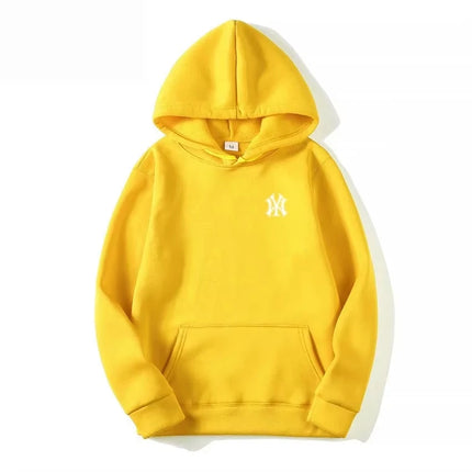 Men's and Women's Casual Fashion Trendy Hoodie Spring and Autumn Outdoor Sweatshirt Popular Font Print Pullover Jacket