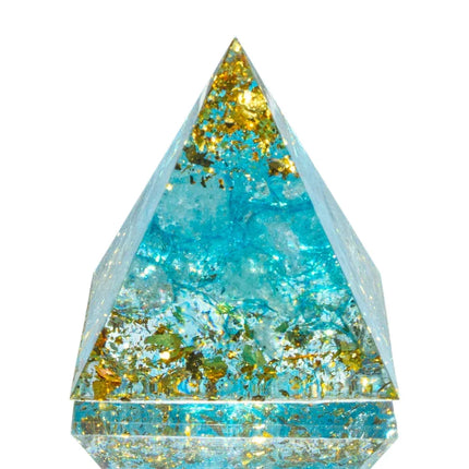1.18in Natural Crystal Pyramid Energy Generator Quartz Amethyst Reiki Healing Crystal Chakra Pyramid Meditation Tool Home Decor