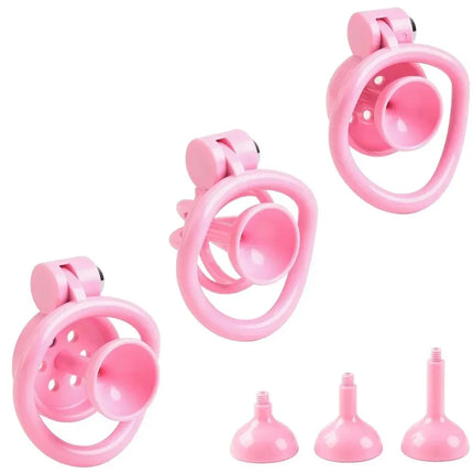 Male Chastity Cage Penis Bondage with Urethral Sound Plug 5 Cock Rings Chastity Penis Lock  Man Adult Sex Toys for Men Bird Cage