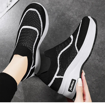 Women's Luxary Chunky Sneakers 2025 trend Fashion Mesh Breathable Shoes for women Sports Running Casual Ladies Fitness Vulcanize