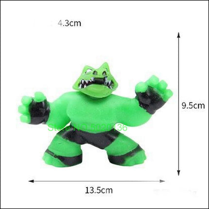 Goo Colorful Hero Jit Zu Hulk Squeeze Toys Galaxy Cool Squishy LOLS Doll Slow Rising Stress Relief Toys For Baby Kids Xmas Gift