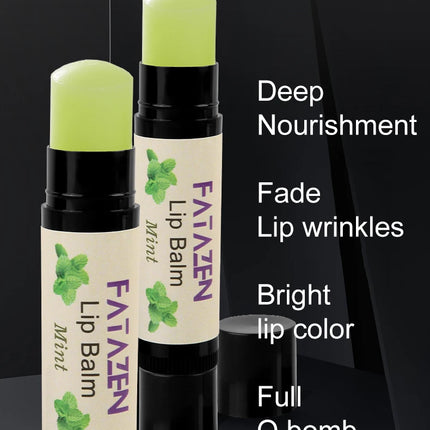 Organic Honey Lip Balm Mint Flavor Eco Friendly Chapstick Shea Butter Lip Balm For Men