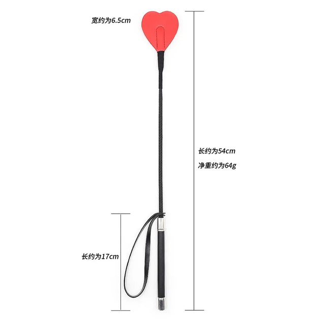 PU/Real Leather Flirting Whip BDSM Bondage Fetish Flogger Straight Long Whip Horse Riding Spanking Sex Toys for Couples Women