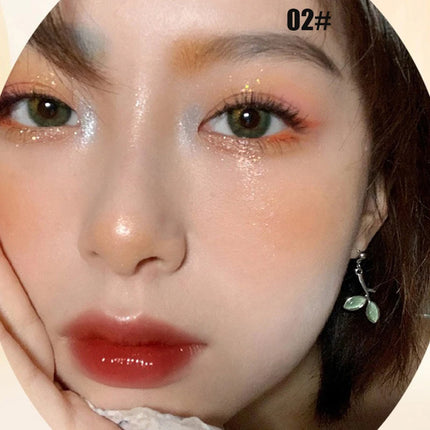 Love Angel High Gloss Powder Highlighter Makeup Palette Peach Fairy Glitter Body Bronzer Highlight Contour Illuminator Makeup