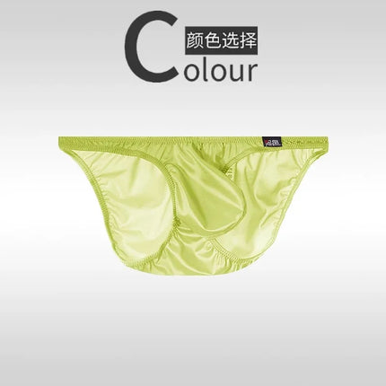 Clearance Sale Underwear men's briefs personalized Shining underwear man black Red Blue party Underwear