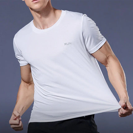 Men's Quick-Dry Athletic T-Shirt - Gym Fitness / Men's Quick-Dry Athletic T-Shirt - Gym Fitness