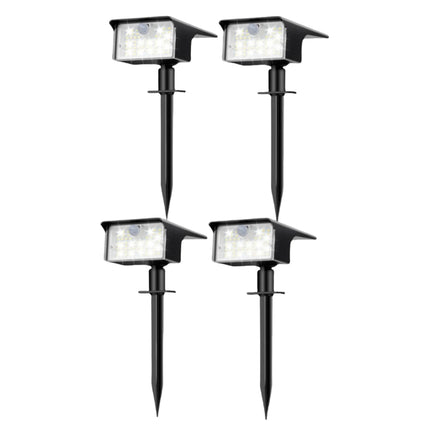 Solar Spot Lights Outdoor Motion Sensor, [62 LED]3 Modes Solar Landscape Spotlights Outdoor Waterproof,  for Yard Garden Patio