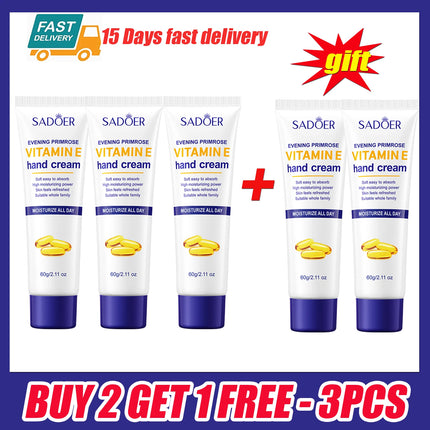 Vitamin E Nourishing Hand Cream Wrinkle Remover Exfoliating Anti-aging Repair Hand Lotion Whitening Moisturizer Beauty Skin Care