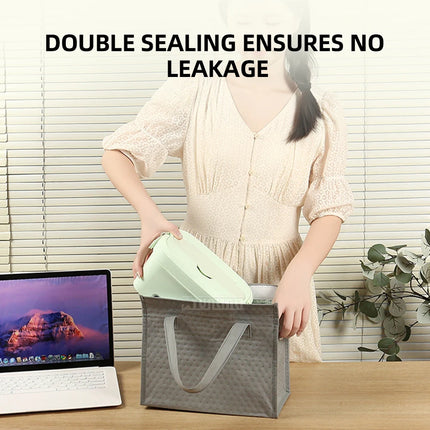 Portable Insulated Lunch Box No Water Wireless Heating Feature Fresh Food Storage Boite A Lunche Chauffant Electrique