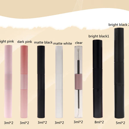 10-100pcs Empty Mascara Tube Double Head DIY Eyeliner Tube Dual-purpose Eyelash Tube Growth Liquid Bottle Cosmetic Container