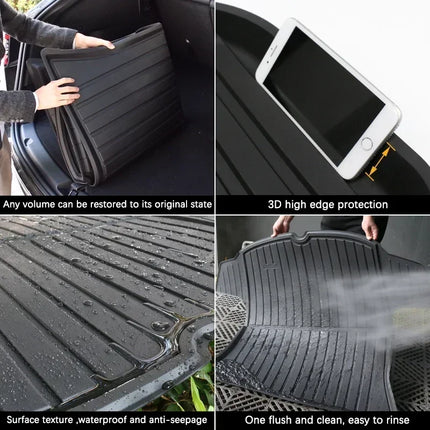For Mazda CX-5 CX5 CX 5 KF KE Accessories 2013-2023 2014 2022 Auto Trunk Mat Floor Tray Liner Cargo Boot Carpet Waterproof Car