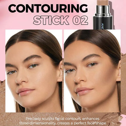 Highlighter Contouring Stick Blush Makeup Concealer Natural Brighten Face Bronzer Shading Stick glitter Highlighter Rubor Rouge