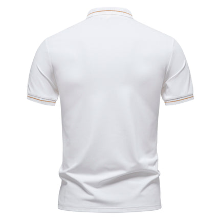 Men's Casual Polo Shirt Summer Streetwear Short Sleeve Business Casual Tops Quick-Drying Breathable Clothing POLO Shirt