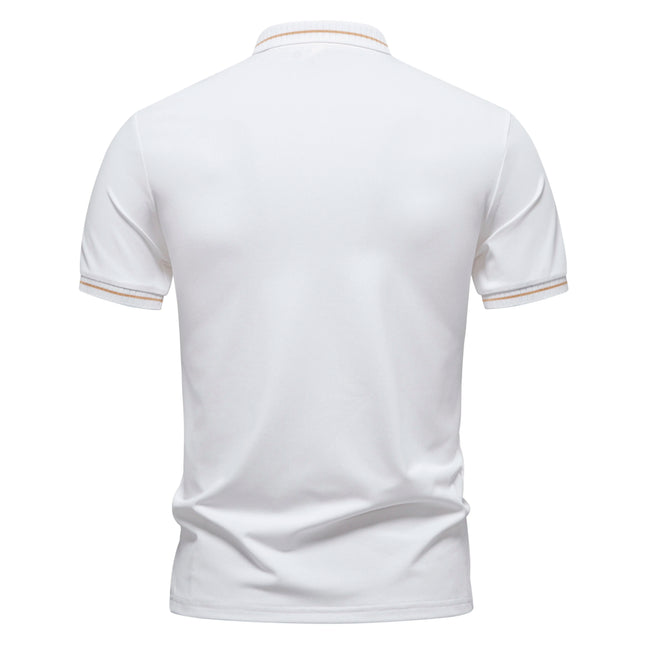 Men's Casual Polo Shirt Summer Streetwear Short Sleeve Business Casual Tops Quick-Drying Breathable Clothing POLO Shirt