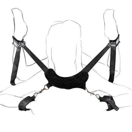 Adults Bed Hand And Foot Restraints Adjustable SM Bondage Straps Toys For Man Restraints Collar Bdsm Slave Goods Couples Game