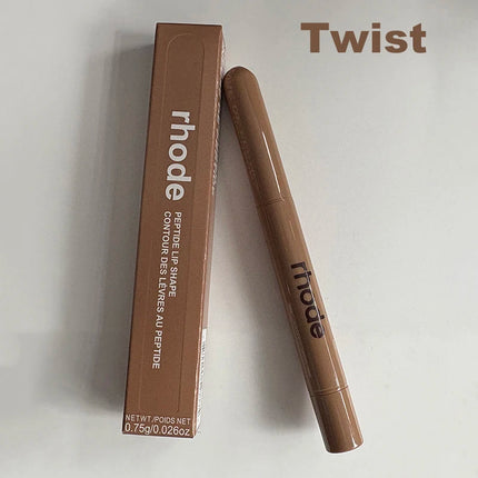 7 Color Skin Peptide Lip Shape Pen Lip Liner Long Lasting Lip Tint Pencil Pen Makeup Lipstick Powder Blusher Gloss Rouge Makeup