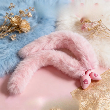 4 Sizes Anal Plug Cat Claw Tail Silicone Butt Plug G-Spot Stimulation Masturbator For Women Men Anal Sex Toys Adult Products