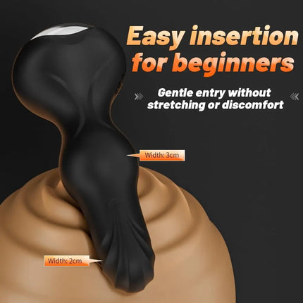 360° Rotation Prostate Massager Anal Vibrator Swing Butt Plug Anal Stimulator Dildo G Spot Vibrator Adult Sex Toys Masturbation