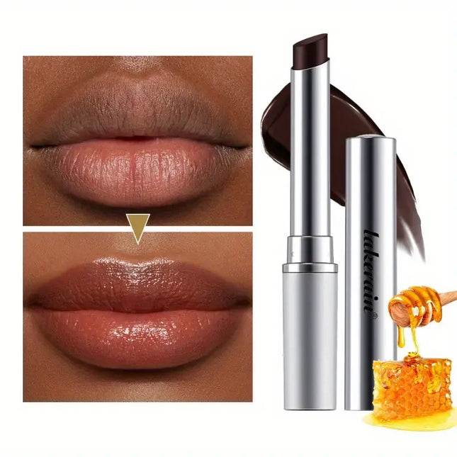 Black Honey Lip Balm-Nourishing and Moisturizing Vitamin E Lip Balm,Winter Lip Care for All Skin Types Makeup Lip Care Cosmetics