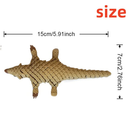 Creative 3D Printed Toys Movable Pangolin Home Ornaments Exquisite And Lovely Desk Accessories Home Office Decoration Small Gift