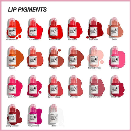 new  Lip Permanent Makeup Inks Pure Plant Professional Beauty Microblading Body Art Makeup Perma Blend Tattoo Pigment Inks