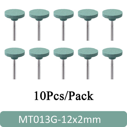 10Pcs High Quality Dental Ceramic Diamond Polishing Burs for Dentist Lab Quick Polishing Zirconia Porcelain Crown Tools