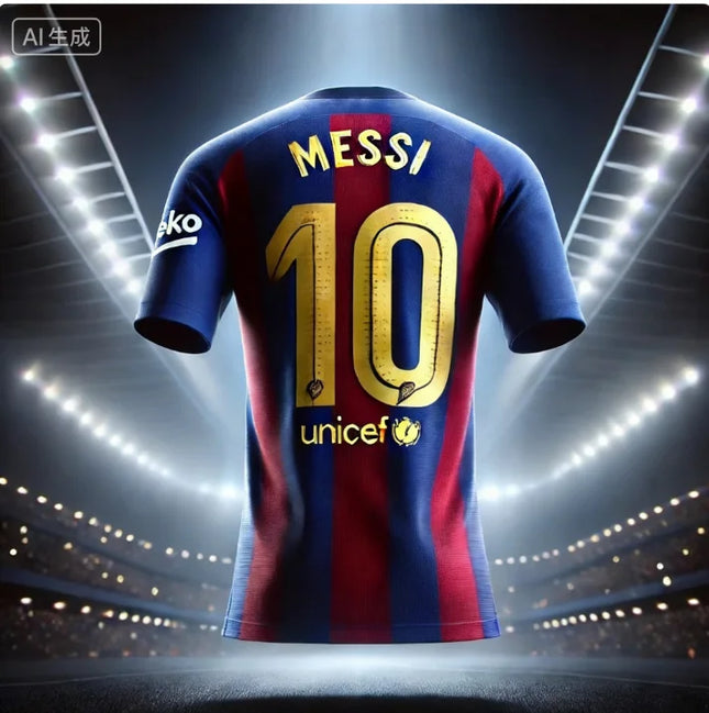 2026 Latest Messi Commemorative Edition Sports T-shirt Outdoor Competition Training Breathable Comfortable Quick Drying Jersey