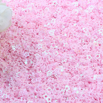 4mm 20g Stars Flower Glittering Sequins Paillettes Sprinkles For Slime Additives DIY Slime Accessories Filler Wedding Nail Art