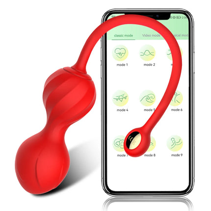 APP Kegel Ball for Women Vaginal Tightening Training Vibrator Benwa Ball Geisha Pelvic Muscle Trainer Female Adult Sex Toy