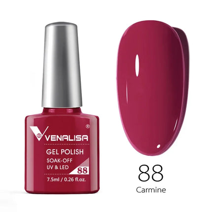 7.5ml Venalisa Nail Gel Polish HEMA FREE TPO FREE Full Coverage Semi Permanent Soak Off UV LED Gel Nail Polish Gel Varnish