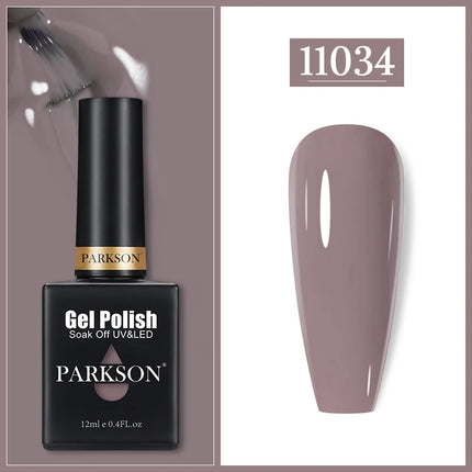 Parkson 12ML Nail Gel Polish HEMA TPO FREE Full Coverage 279 Color Gel Pigment Professional Nail Art Long Lasting Gel Varnish