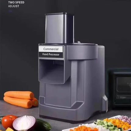 110V/220V Commercial Vegetable Cutting Machine Automatic Vegetable Carrot Potato Chopper Slice Shred Diced Quickly Vegetables