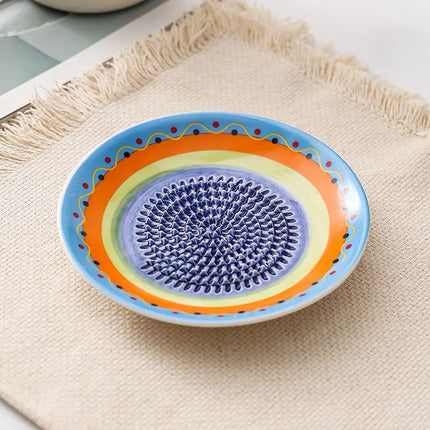 Ceramic Garlic Ginger Grater / Râpe Ail Gingembre Céramique