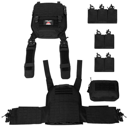 Artex 6094 Tactical Vest - Quick Release Laser Cut Combat Vest