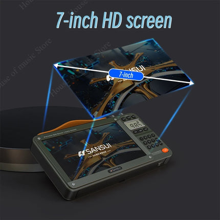 SANSUI F51/F50 Portable FM Radio Video display radio Wireless Bluetooth Speakers Dual TF Card Slot MP4 Music Player Video E-book