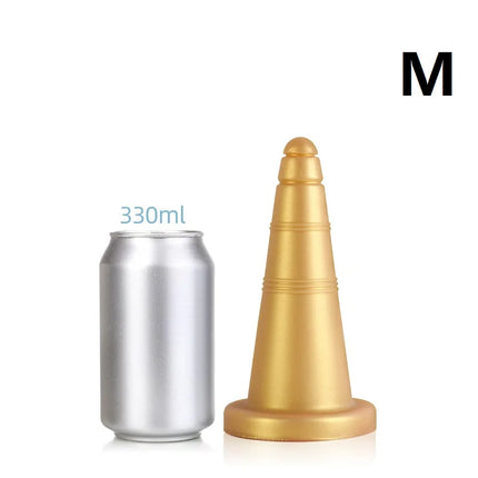 Soft Cones 21-29.5cm Huge Anal Plug Butt Plug Dildo Vagina Anus Dilation Trainer Prostate Massage Adult Sex Toys For Men Women