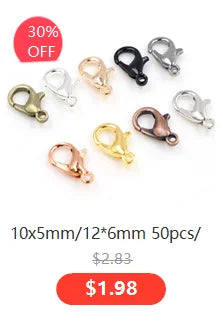 10pcs Cat Heart Snap Hook Trigger Clips Buckles For Keychain Lobster Lobster Clasp Hooks for Key Ring Clasp Jewelry Supplies