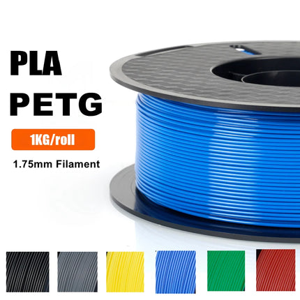 10KG PLA PETG TPU Filament 1.75mm Dimensional Accuracy+/-0.03mm No Bubble High Quality Multicolor 3D Printer Filament