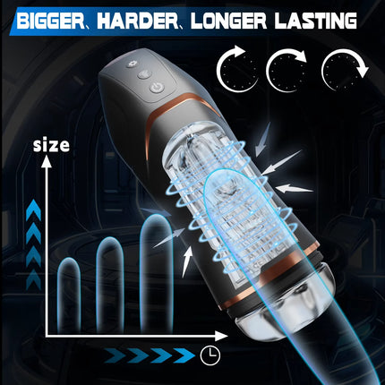 Male Masturbator Penis Pump Male Sex Toys for Men  Rotating Vibrating Sucking Licking Adult Toys Mens Sex Toys Pumps & Enlargers