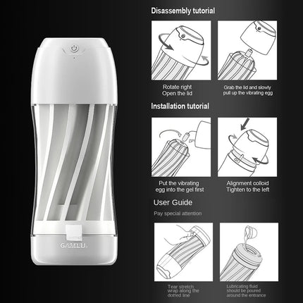 Touch In Masturbator Blowjob Simulation Sucking Cup Soft Realistic Vagina Male Masturbator Erotic Adult Sex Toys For Men