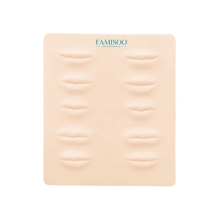 Tattoo Practice Skin 5PCS 3D Blank Fake Tattoo Skin Synthetic Leather for Eyebrow Permanent Makeup Tattoo Beginner Exercise Tool