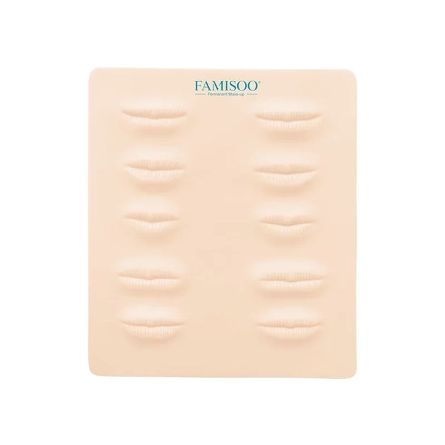 Tattoo Practice Skin 5PCS 3D Blank Fake Tattoo Skin Synthetic Leather for Eyebrow Permanent Makeup Tattoo Beginner Exercise Tool
