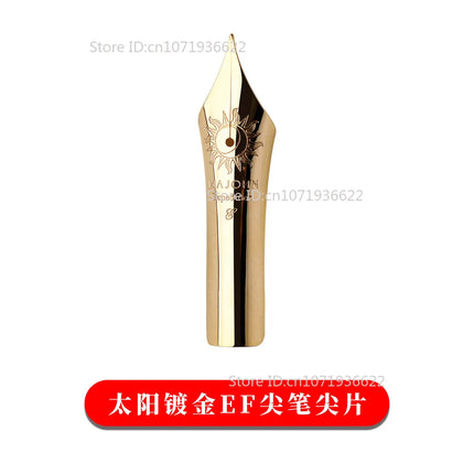 Majohn NO.8 Blue/Black Panda Gold-plated Sun Bock Nib for Majohn P139/P140/P141 Fountain Pen Writing Business Accessories