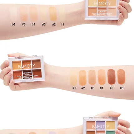Nine-tone Concealer Spotty Acne Print Dark Eye Circles Tear Gap Brightening Skin Tone Lasts Forever